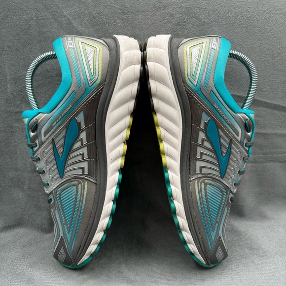 Brooks Glycerin 13 Super DNA Women's Running Shoes Teal Grey Size 9.5 B - Picture 7 of 11